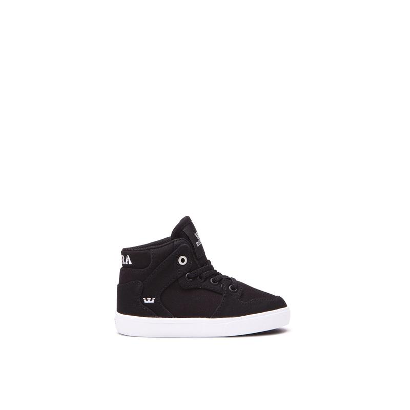 Supra VAIDER Sneaker High Kinder Schwarz Sale DHTJE2706